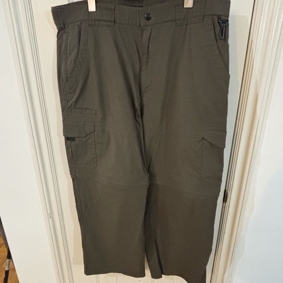 Vintage mens pants that I a women wear ! cargo green * accepting offers - Picture 1 of 5